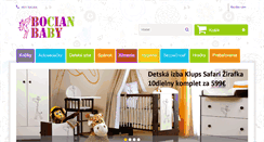 Desktop Screenshot of bocianbaby.sk